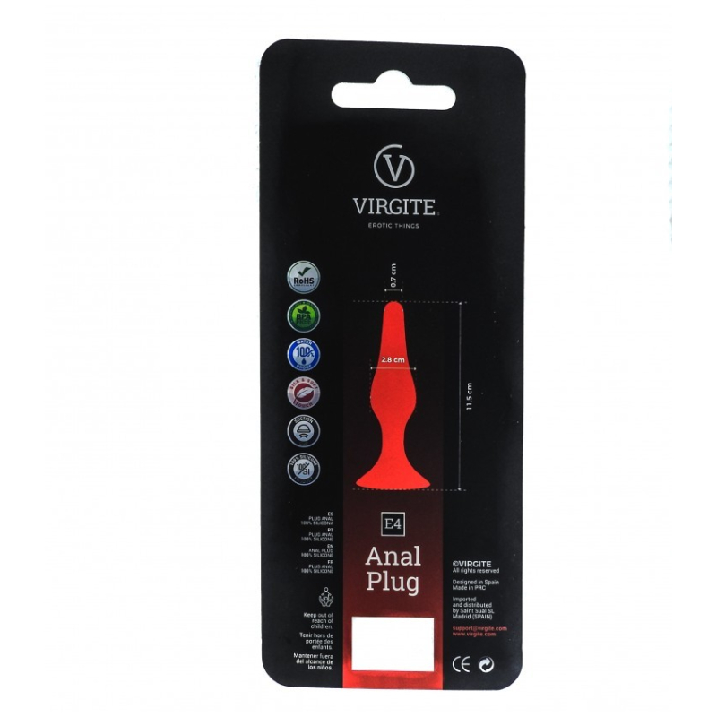 PLUG ANAL E4 Rose