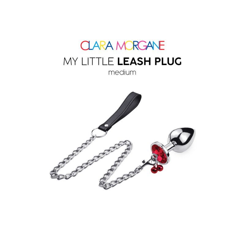 My Little Leash Plug MEDIUM Rouge