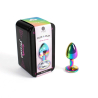 Plug anal secret play Rainbow metal