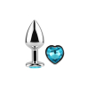 Plug anal secret play Coeur bleu Bleu Plug anal secret play Coeur bleu Bleu