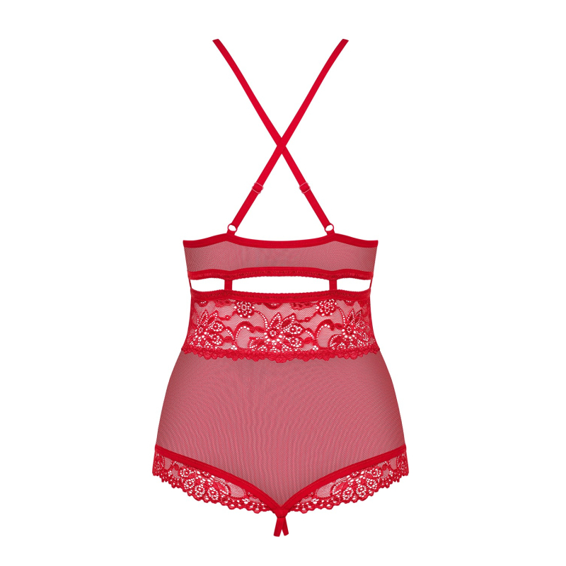 838-TED-3 Body ouvert Rouge