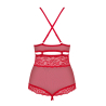 838-TED-3 Body ouvert Rouge