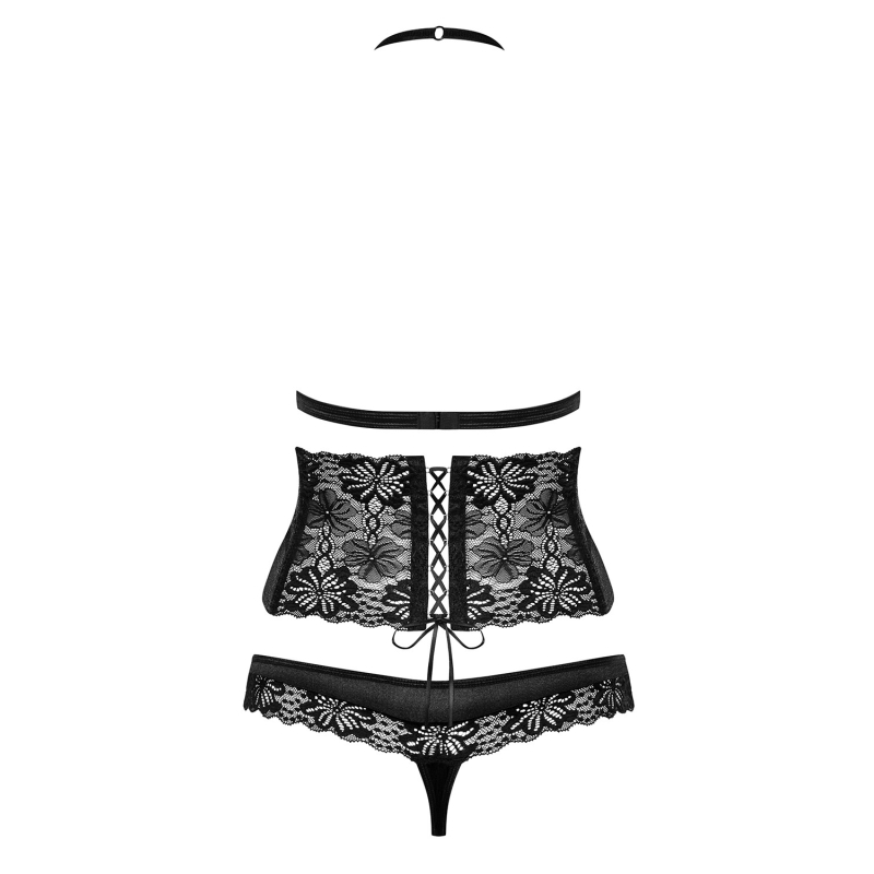 846-SEG-1 Ensemble 3 pcs Noir