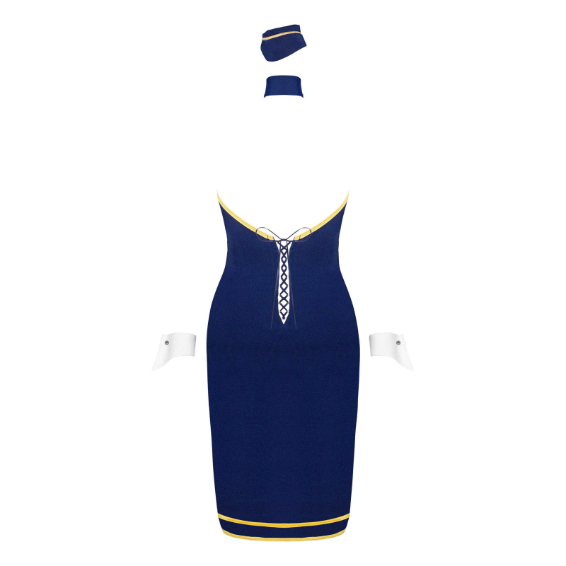 Stewardess uniforme Bleu