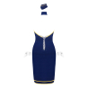 Stewardess uniforme Bleu