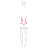 Bunny suit Costume Lapin 4 pcs rose Rose