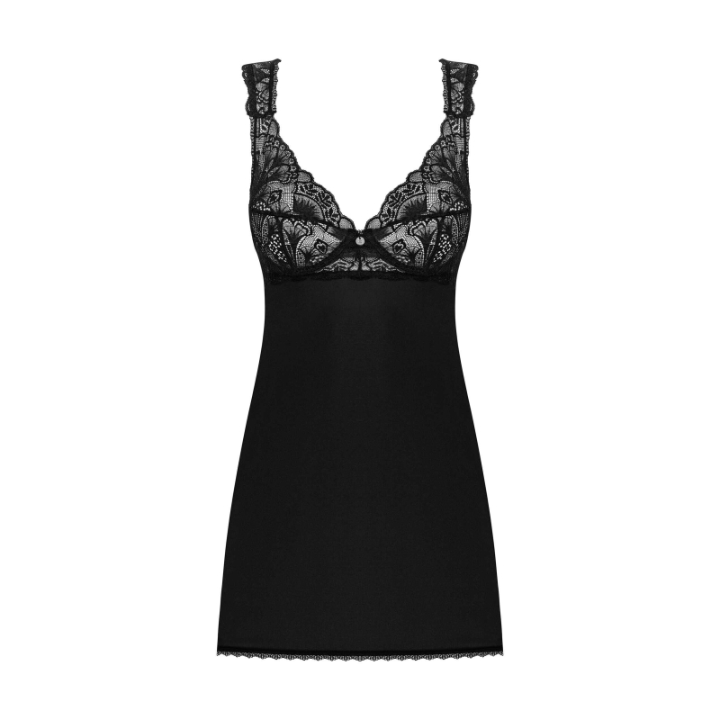 Donna Dream babydoll et String Noire