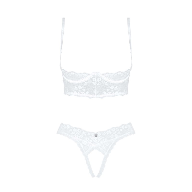 Heavenlly ensemble ouvert Blanc