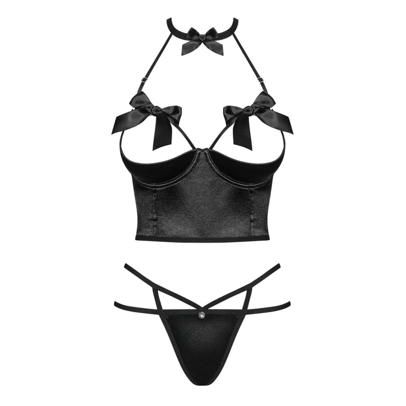 Delishya ensemble ouvert Noir