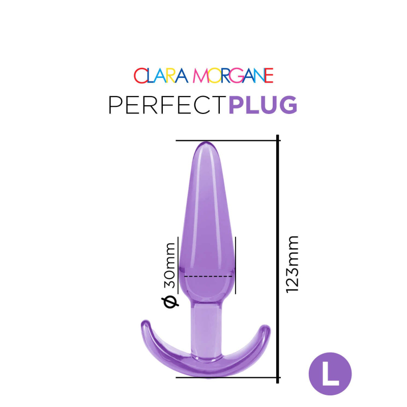 Perfect Plug Clara Morgane Purple L Mauve