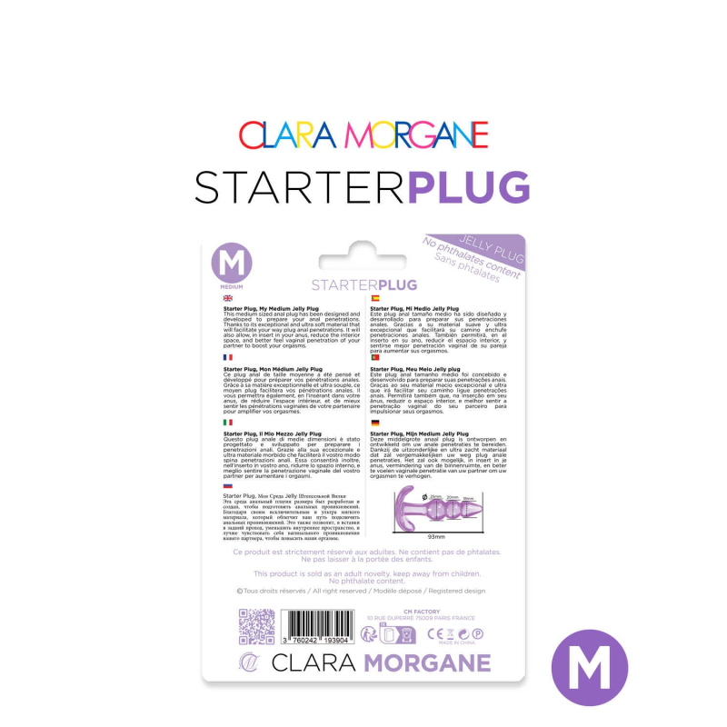 Starter plug Clara Morgane Mauve M