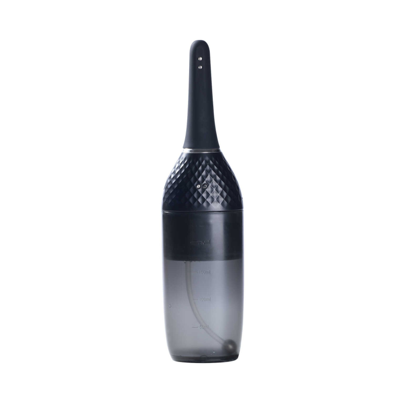 Auto Bulb Nettoyeur anal automatique Noir