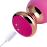 Pink holic Plug anal vibrant télécommandé incurvé Rose