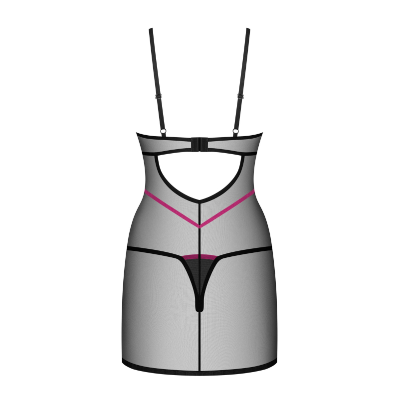 Novenes nuisette et string Noir