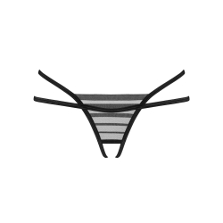 Lune Bellis string ouvert Noir