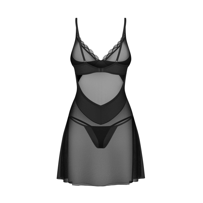 Stelisa nuisette et string Noirs