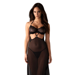 Iliosa nuisette et string Noirs