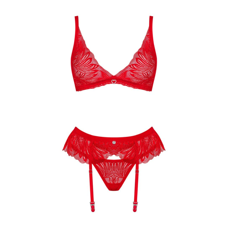 Chilisa ensemble 3 pièces Rouge