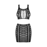 K102 Top et Jupe Noir