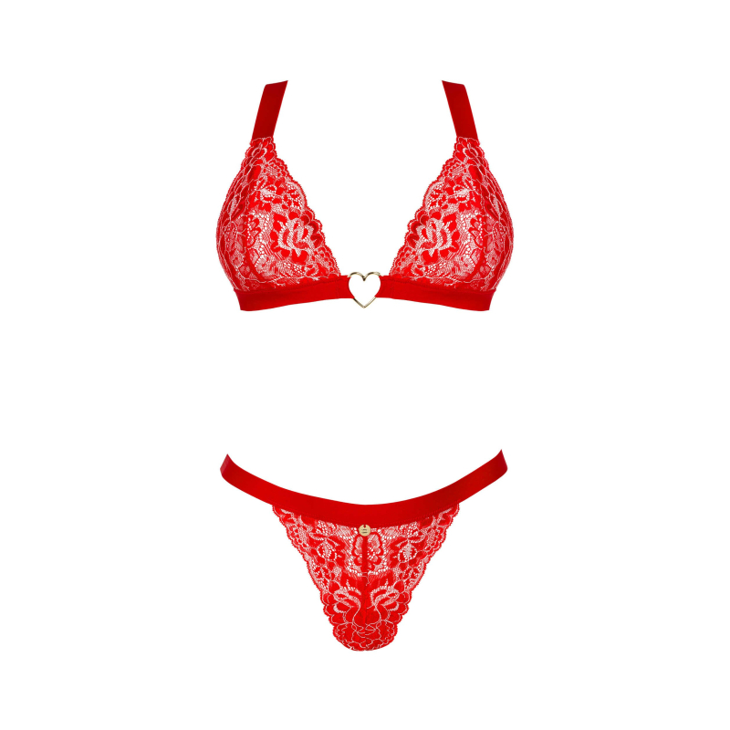 Elianes ensemble 2 pièces Rouge