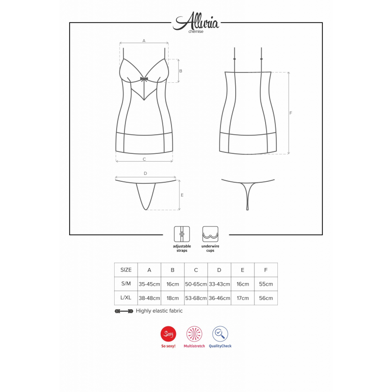 Alluria Nuisette Noir