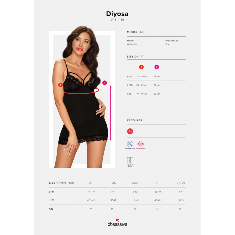 Diyosa Nuisette Noir