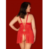 Blossmina Nuisette et string Rouge