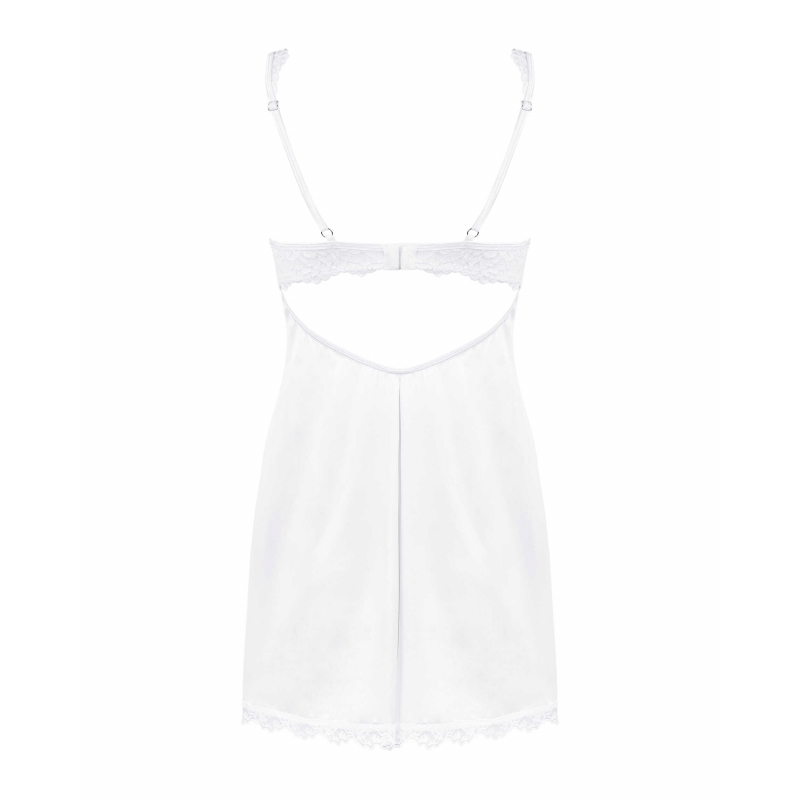 Amor Blanco Nuisette et string Blanc