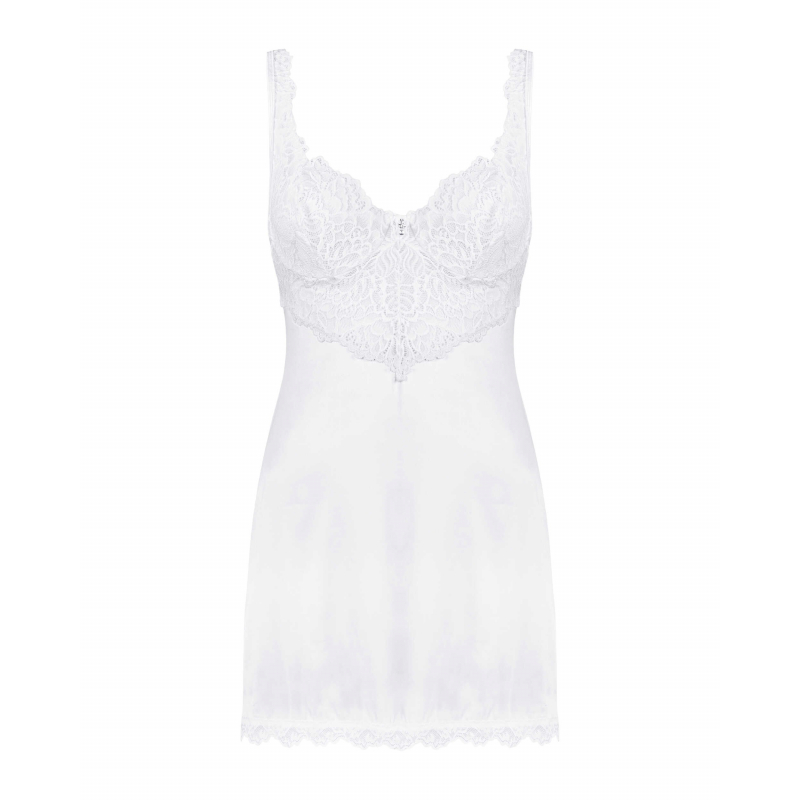 Amor Blanco Nuisette et string Blanc