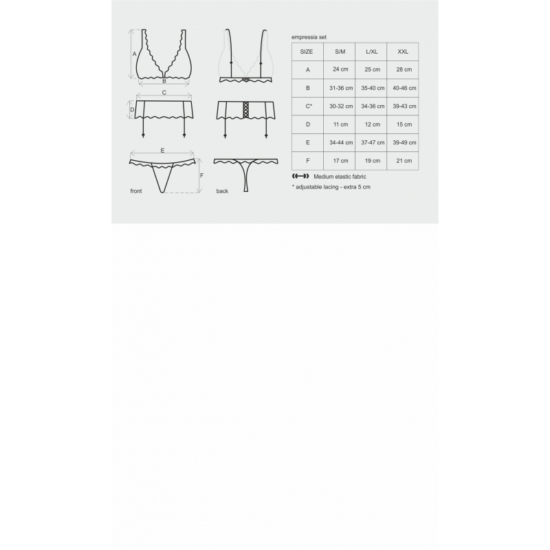 Emperita Ensemble 3 pcs Noir