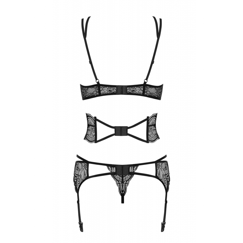 Frivolla Ensemble 4 pcs Noir