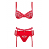 Heartina Ensemble 3 pcs Rouge