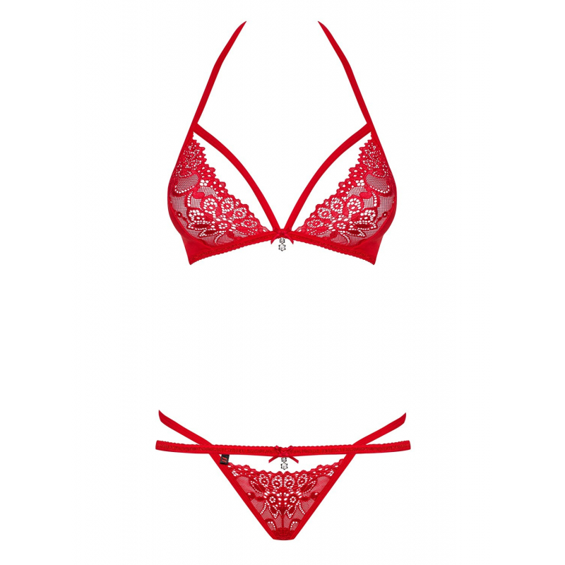 838-SET-3 Ensemble 2 pcs Rouge