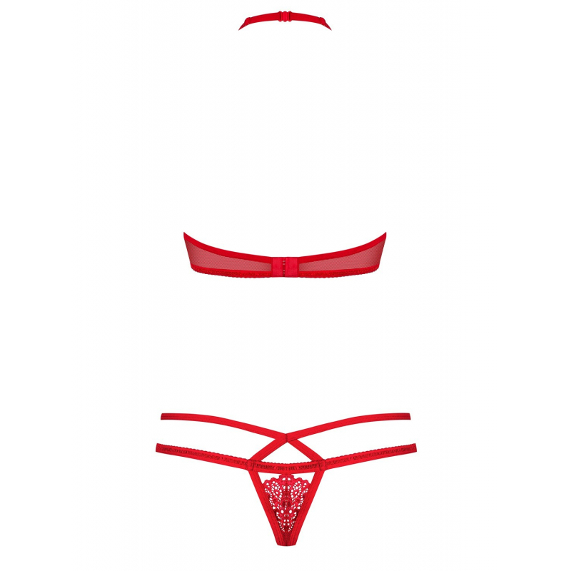 838-SET-3 Ensemble 2 pcs Rouge