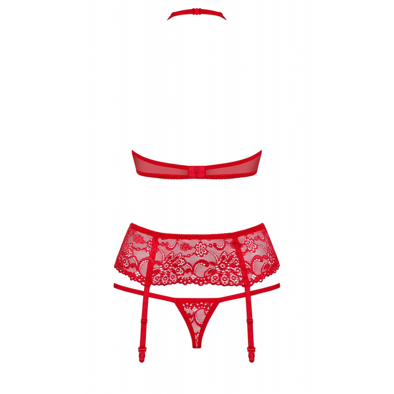 838-SEG-3 Ensemble 3 pcs Rouge