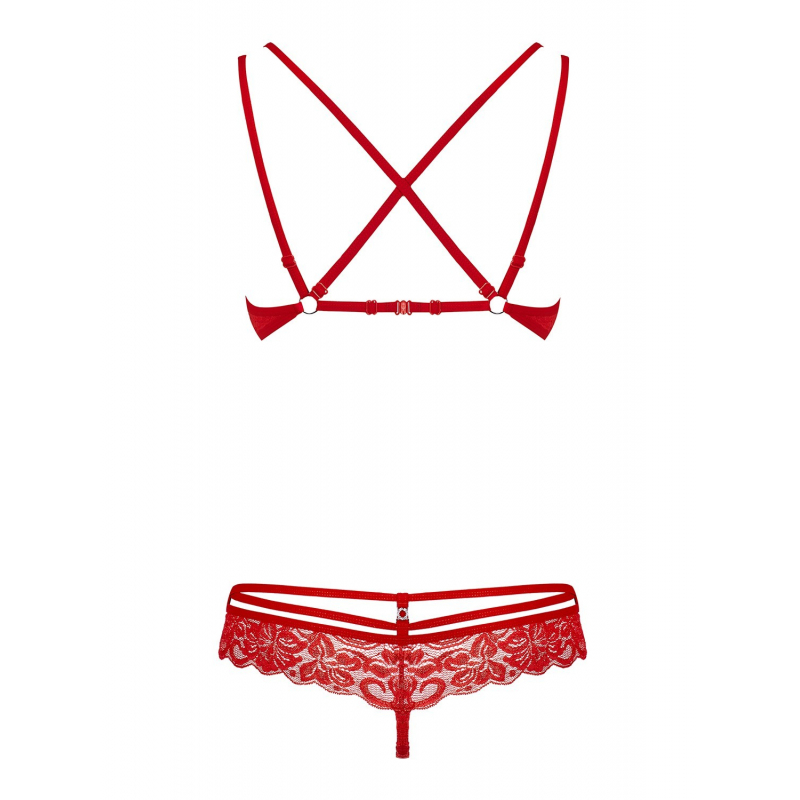 860-SET-3 Ensemble 2 pcs Rouge