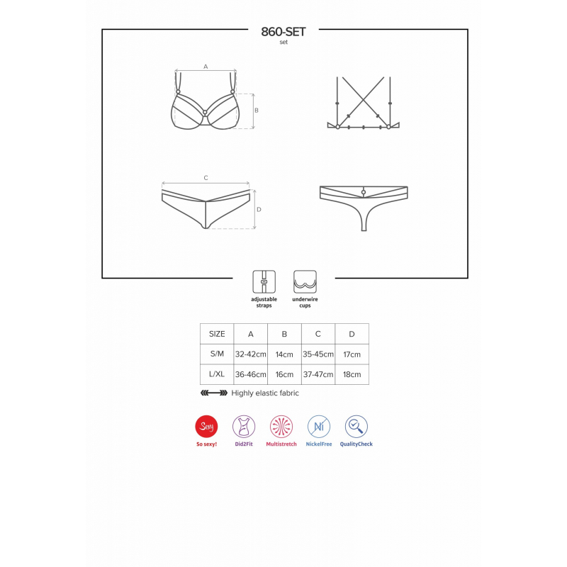 860-SET-3 Ensemble 2 pcs Rouge