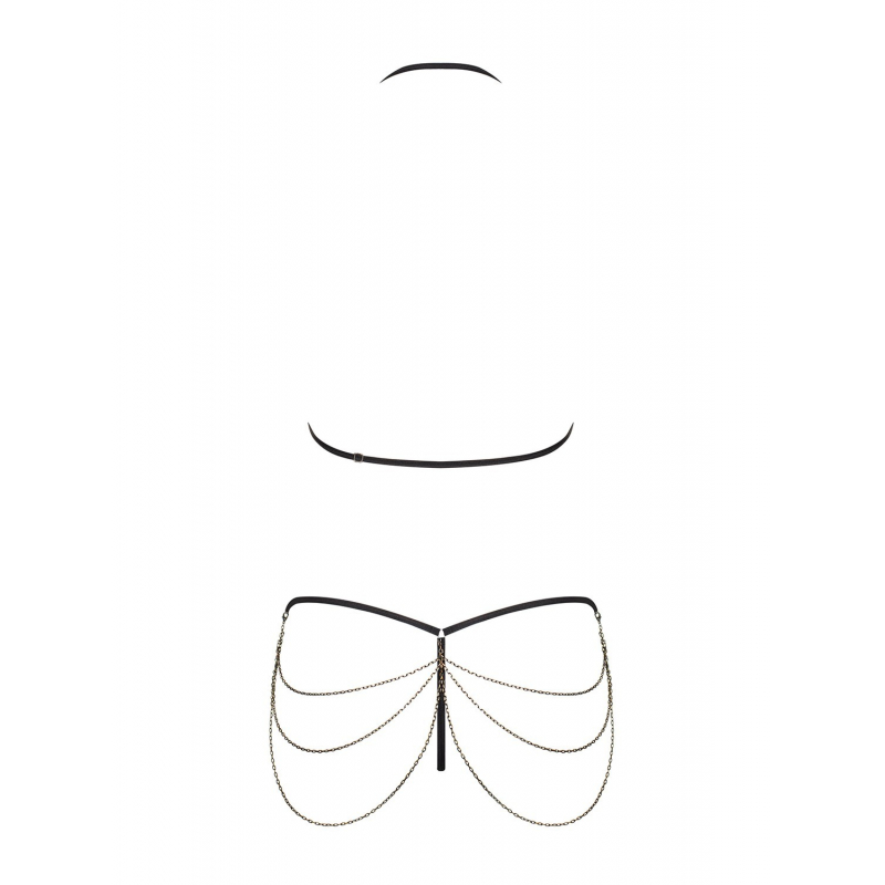 Redella Ensemble Bijoux 2 pcs Noir