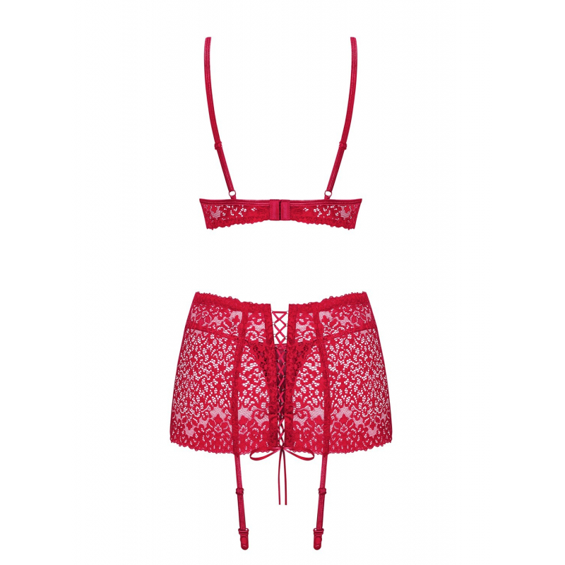 Lividia Ensemble 3 pièces Rouge