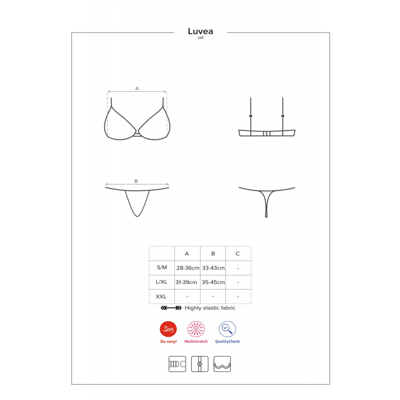 Luvae Ensemble 2 pcs Noir