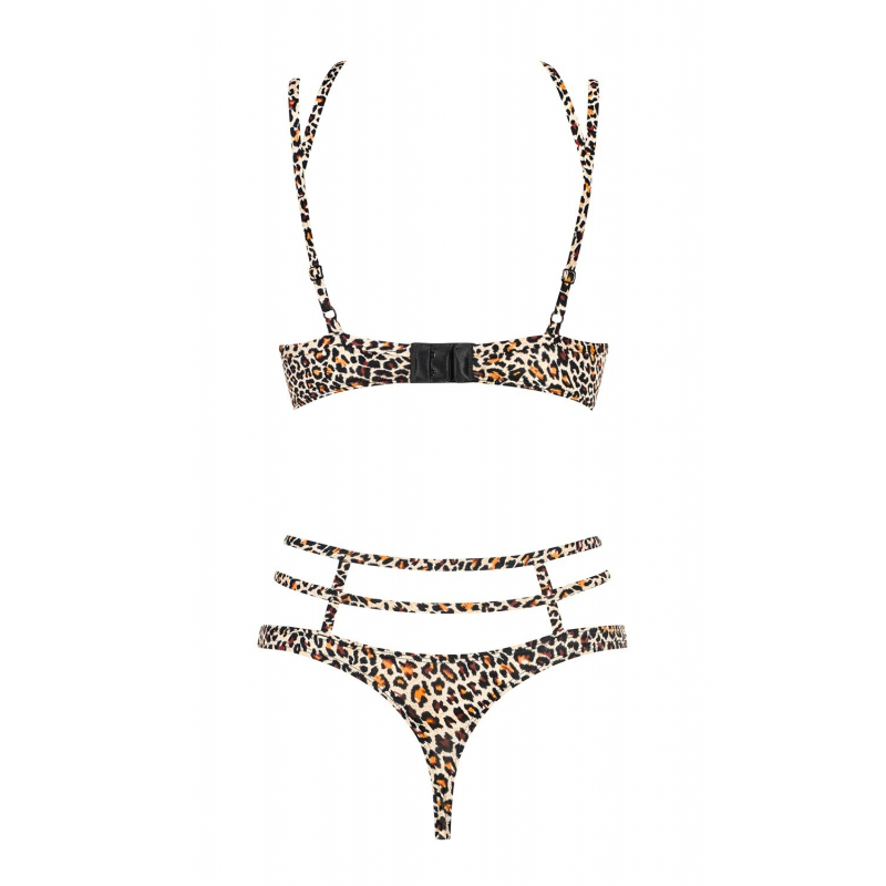 Selvy Ensemble ouvert 2 pcs Imprimé animal Léopard