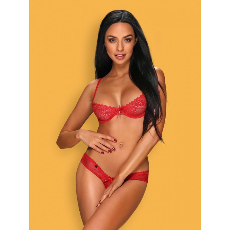 Alabastra Ensemble 2 pcs ouvert Rouge