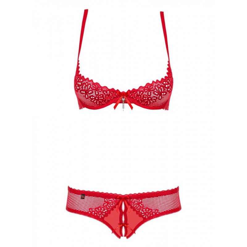 Alabastra Ensemble 2 pcs ouvert Rouge