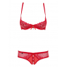 Alabastra Ensemble 2 pcs ouvert Rouge