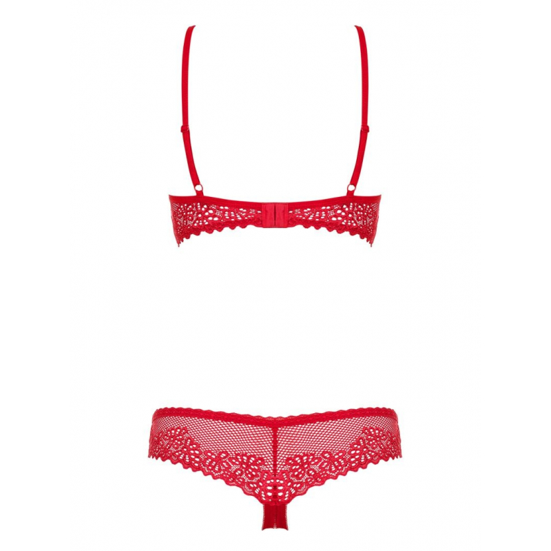 Alabastra Ensemble 2 pcs ouvert Rouge