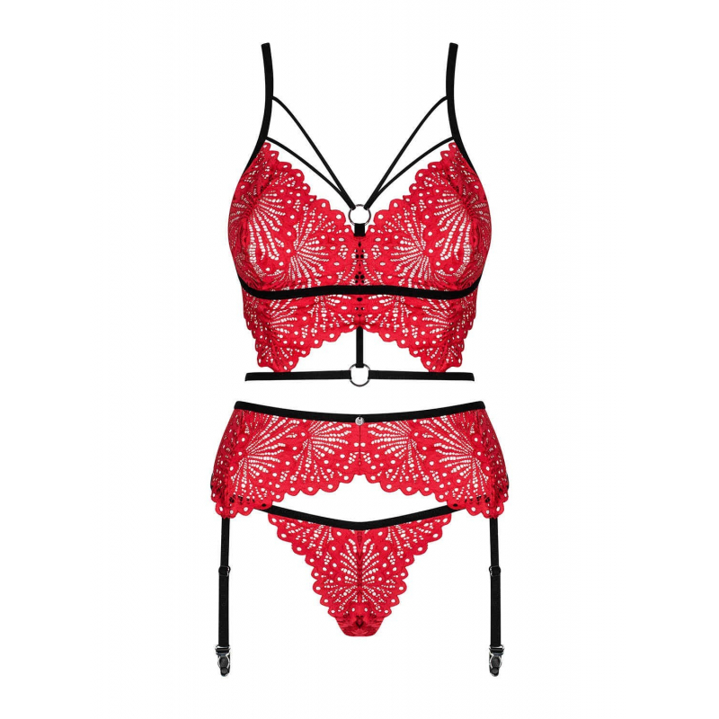 Mettia Ensemble 3 pcs Rouge