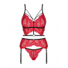 Mettia Ensemble 3 pcs Rouge