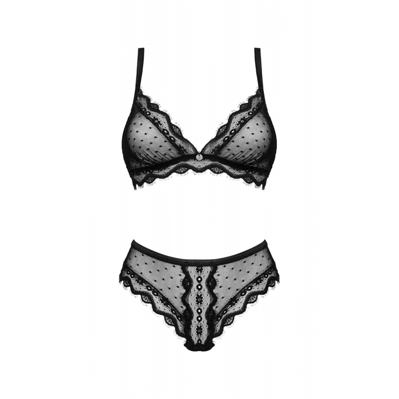 Marrbel ensemble lingerie noir Noir