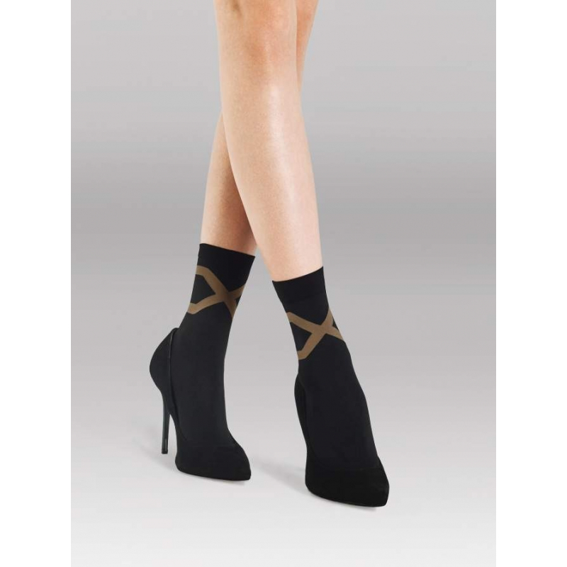 Studio Chaussettes 40 DEN Divers coloris Blanc