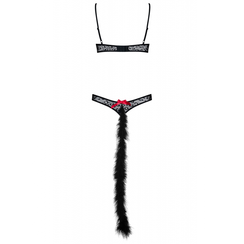 Gepardina Costume modulable Noir